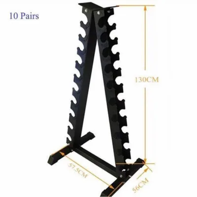 A Frame Dumbbell Stand – 6 Pairs