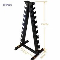 A Frame Dumbbell Stand – 6 Pairs