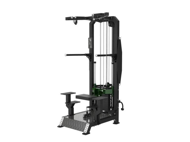 PrimePower Assisted Chin-Up / Dip with Belt Squat Station PPF-A913A